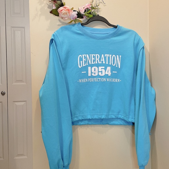 Blue sweatshirt - Picture 2 of 5